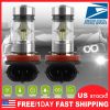 2PCS 1000lm 100W H8/H9/H11 LED Fog DRL Light Bulb IP65 Water-Resistant 360° Beam Angle 6000K White