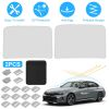 UV Protection Sunshade Roof Fit For Tesla Model Y Sunroof Window Installation Heat Blocking Anti-Sag Sunroof Shade Foldable Portable UV Reflector Fit