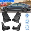 Mud Flaps Splash Guards Replacement No Drilling Splash Guards Fenders Vehicle Sediment Protection for Tesla Model Y
