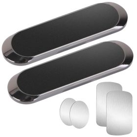2 Pack Universal Magnetic Car Mounts Dashboard Magnet Phone Holder Stand Fit for iPhone Galaxy iPad