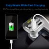Car Wireless FM Transmitter 3.4A Dual USB Charge Hands-free Call Car MP3 Player TF Card USB Disk Reading