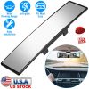 Car Rearview Mirror 11.4in Interior Clip-on Curve Convex Panoramic Anti-glare Rear View Mirrors with Wide Viewing Range for Cars SUVs Trucks Vehicles
