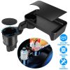 Car Cup Holder Tray 360° Rotating Car Bottle Holder Expander Adapter Multifunctional Water Cup Mount Stand with Detachable Tray