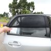 2PCS Universal Car Rear Window Mesh Sunshade
