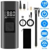 150PSI Cordless Car Tire Pump 6000mAh Rechargeable Tire Inflator Portable Air Compressor for Car Bike Motorcycle Ball