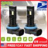 2PCS 600lm 80W H8/H9/H11 LED Fog DRL Light Bulb IP68 Waterproof 6000K White Fog Light