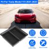 Center Console Organizer Tray Fit For 2021 2022 2023 Tesla Model 3 Model Y Armrest Drawer Storage Box with 2Pcs Silicone Pads