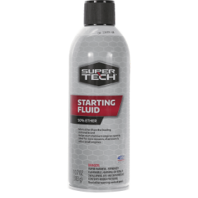 Super Tech Starting Fluid 50% Ether, 10.7 oz.