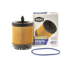 SuperTech Maximum Performance 20,000 mile Replacement Synthetic Oil Filter MP9018 for Buick Chevrolet and GMC