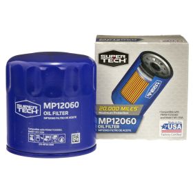 SuperTech Maximum Performance 20,000 mile Replacement Synthetic Oil Filter MP12060 for Select Buick Cadillac Chevrolet and GMC