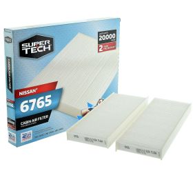 Super Tech 6765 Cabin Air Filters, Replacement Air/Dust Filter for Nissan