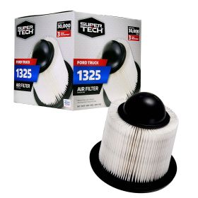 Super Tech 1325 Engine Air Filter, Replacement Filter for Ford