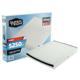Super Tech 5250 Cabin Air Filter, Replacement Air/Dust Filter for Ford