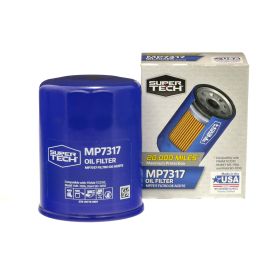 SuperTech Maximum Performance 20,000 mile Replacement Synthetic Oil Filter MP7317 for Acura Honda Infiniti Nissan and Subaru