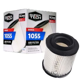 Super Tech 1055 Engine Air Filter, Replacement Filter for Chrysler or Dodge
