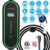 Level2 EV Charger Portable Electric Vehicle Charging Station with NEMA 6-20P Plug Carry Bag Fit For All J1772 EV and Hybrid Vehicles for Home and Outd